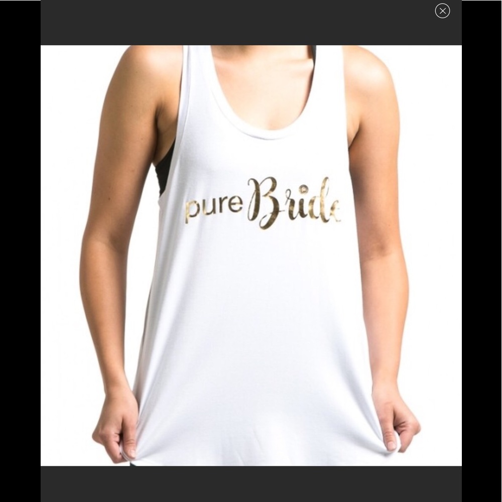 Pure Barre Pure Bride tank